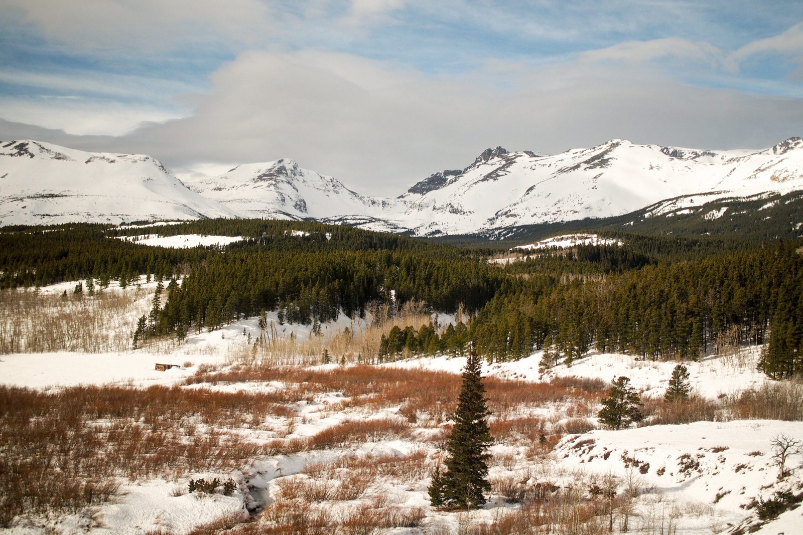 yurt camping glacier national park