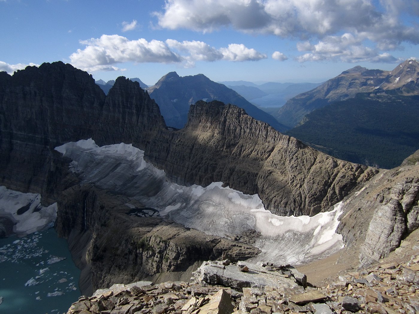 backpackers ferry glacier national park